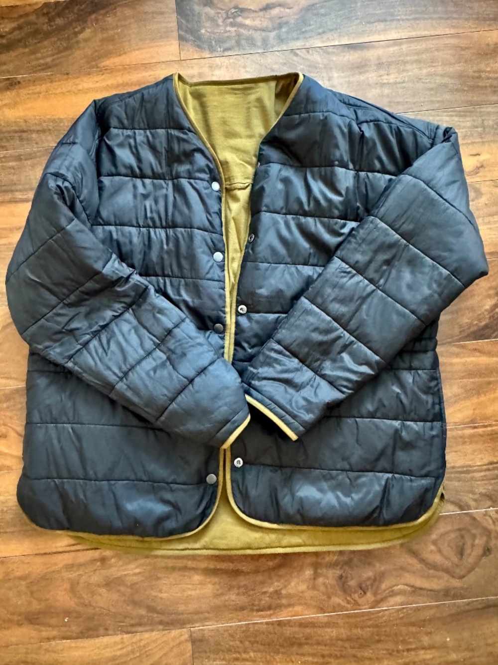 Duer WeightlessInsulated Reversible Jacket - Khaki Green - Picture 4 of 4